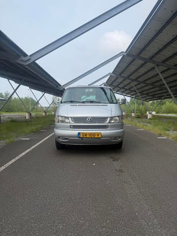 Volkswagen multivan T 4 camper bus, Stof, Gebruikt, Blauw, Euro 4