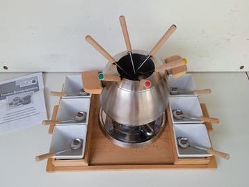 Eva Collection - Pot (26) - Bourgondische fondue - Staal,, Antiek en Kunst