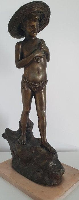 dal modello di Giovanni Varlese (1888-1922) - sculptuur - 38