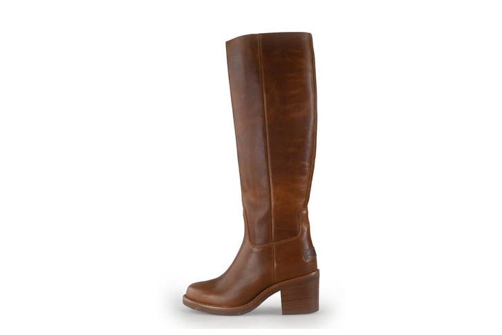 Shabbies Amsterdam Laarzen in maat 36 Cognac, Kleding | Dames, Schoenen, Overige kleuren, Zo goed als nieuw, Hoge laarzen, Verzenden