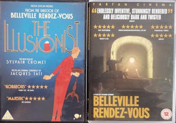 the Illusionist + Belleville Rendez-Vous    Gratis verzenden, Vanaf 12 jaar, Verzenden, Zo goed als nieuw, Overige genres