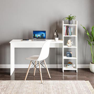 Bureau Chagtuniejle met geïntegreerd opbergrek 150x45x120 cm, Huis en Inrichting, Verzenden, Nieuw