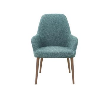 (MDK-107681) CS Lola vierpoots stoel hout – hoge kuip | z., Huis en Inrichting, Fauteuils, Ophalen of Verzenden, Nieuw