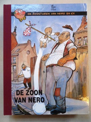 Nero - De Zoon van Nero - luxe hardcover met bordeaux linnen, Nieuw