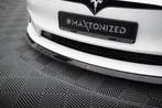 Maxton Front Splitter V.2 Tesla Model S Plaid Mk1 Facelift, Verzenden