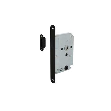Intersteel magneet badkamer/toiletslot 63/8mm met zwarte, Verzenden, Nieuw