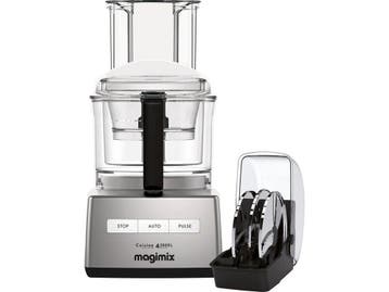 Magimix CS 4200 XL - Foodprocessor - 3 kommen - Mat Chroom, Verzenden, Zo goed als nieuw