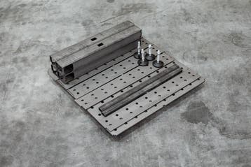 Lastafelshop | Voordelige Lastafel / Opspantafel - 1000x1000, Ophalen of Verzenden, Nieuw, 70 tot 120 cm, Inklapbaar