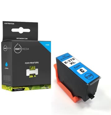 Geschikt Epson 378XL T3782xl inktcartridge cyaan hoge, Nieuw, Cartridge, Inktmedia