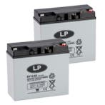 2 Stuks: Landport EV12-22 AGM Deep Cycle accus, origineel, Verzenden, Nieuw