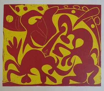 Pablo Picasso (1881-1973) - Dans larène