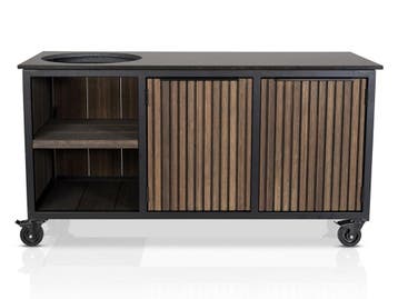 Fraaii Buitenkeuken Bamboo Graphite Rhombus Inferno, Verzenden, Nieuw