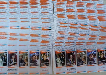 goedkoop frankeren 50x € 6,15 met 45% korting nominaal, Ophalen of Verzenden, Na 1940, Postfris