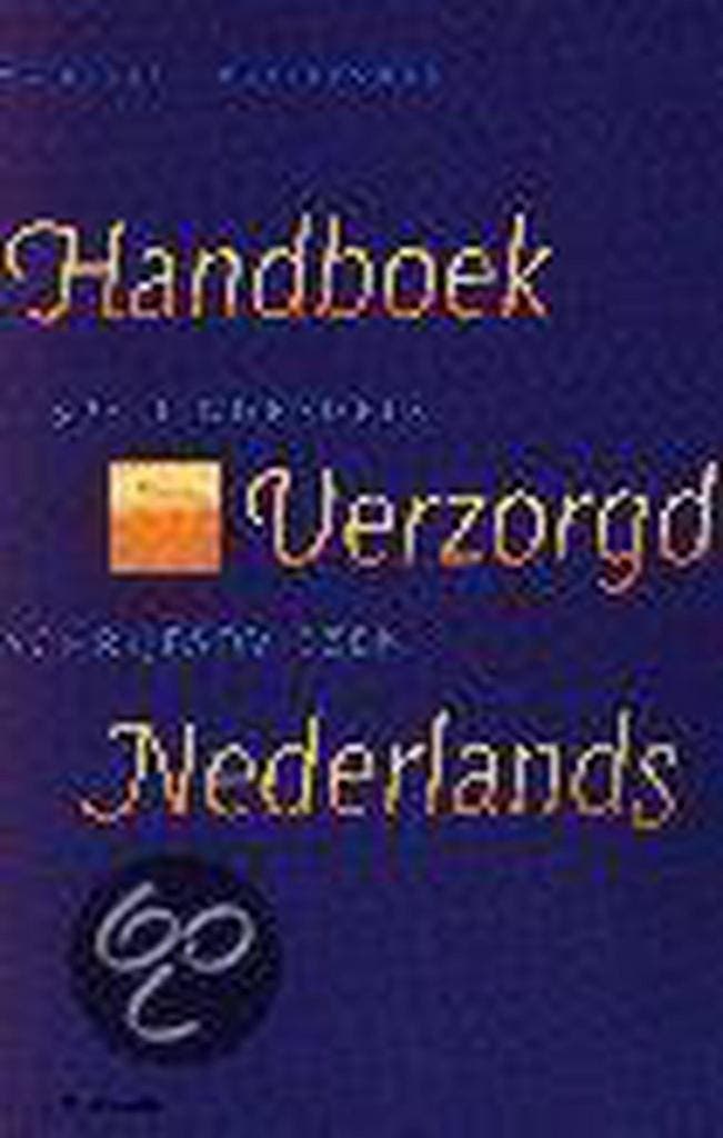 Handboek verzorgd Nederlands 9789025495558 M. Visscher, Boeken, Overige Boeken, Gelezen, Verzenden