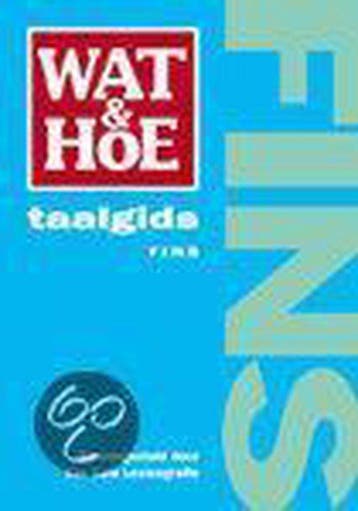 Fins / Wat & Hoe taalgids 9789021597768, Verzenden, Gelezen