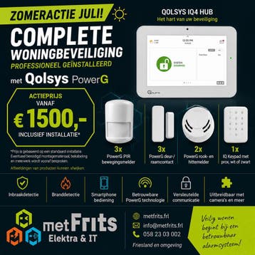 Zomeractie Juli - Complete Woningbeveiliging, Meldkamerservice