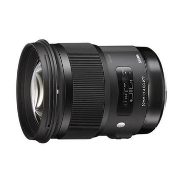 Sigma 50mm f/1.4 DG HSM Art Canon EF-mount objectief -, Verzenden, Gebruikt