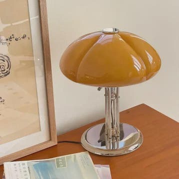 Nordic Pompoen LED Tafellamp - Bauhaus Retro Design voor Sfe, Huis en Inrichting, Verzenden, Nieuw