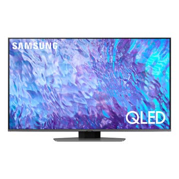 Samsung QE55Q80CATXXN 55 inch 4K QLED 100 Hz Smart TV, Ophalen, 50 Hz, Zo goed als nieuw, Samsung