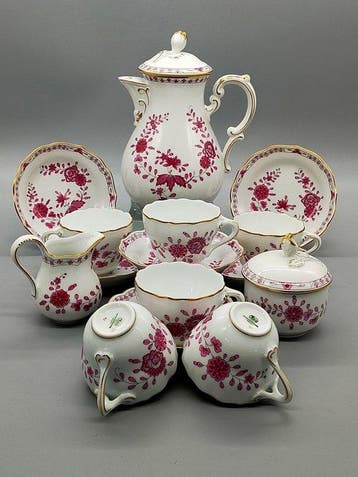 Hutschenreuther - Koffieservies - Kaffeeservice Indisch