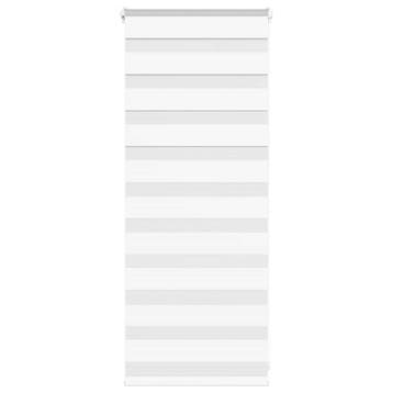vidaXL Zebra rolgordijn 60x100 cm stofbreedte 55,9 cm, Verzenden, Nieuw, Wit