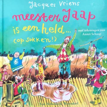 Meester Jaap is een held... (op sokken!) - Jacques Vriens, Verzenden, Zo goed als nieuw, Jacques Vriens