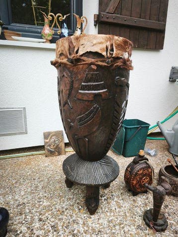 Djembé - Aantal items: 1 - Afrika, Antiek en Kunst, Kunst | Niet-Westerse kunst