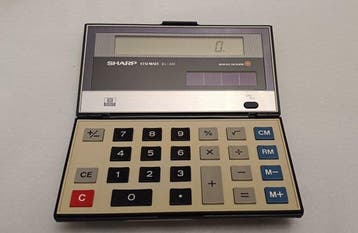 Rekenmachine - 1980-1990 - Sharp Elsi Mate EL-331, Nieuw