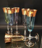 Atemisia - Champagne fluitje (6) - Moldavië - Kristal