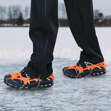 vidaXL IJs-klemmen voor schoenen Oranje XL, Verzenden, Nieuw