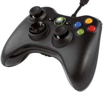 Xbox 360 controller bedraad zwart origineel, Spelcomputers en Games, Verzenden, Nieuw