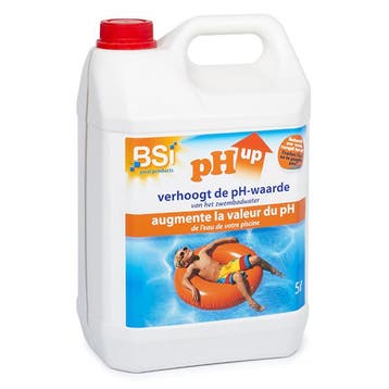 pH verhoger | BSI | 5 liter (Vloeibaar, pH+), Tuin en Terras, Zwembad-toebehoren, Verzenden, Nieuw
