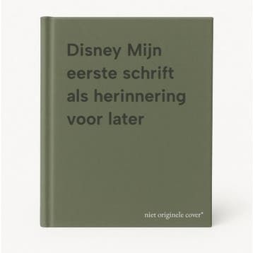 Disney Mijn eerste schrift als herinnering voor later, Verzenden, Zo goed als nieuw