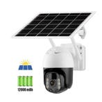 Wifi Beveiligings Camera + Zonnepaneel met beugel geschikt v, Ophalen of Verzenden, Nieuw