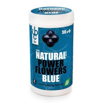 Power Flowers Natural Origin Blauw 50gr, Hobby en Vrije tijd, Verzenden, Nieuw
