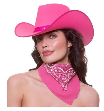 Barbie zakdoek roze, Verzenden, Nieuw, Feestartikel