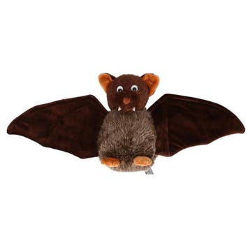 Pluche vleermuis knuffel - bruin - 18 cm - Dragomir, Verzenden, Nieuw