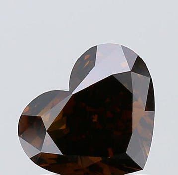 1 pcs Diamant (Natuurlijk gekleurd) - 1.11 ct - Hart - Fancy, Sieraden, Tassen en Uiterlijk, Nieuw