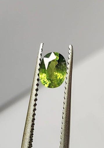 Zonder minimumprijs Saffier - 1.00 ct - Antwerp Laboratory, Sieraden, Tassen en Uiterlijk, Nieuw