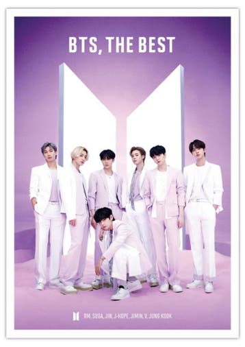 Posters - Poster BTS - The Best, Verzamelen, Muziek, Artiesten en Beroemdheden, Verzenden, Zo goed als nieuw