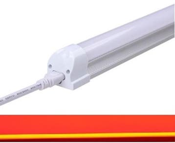 TL LED Buis Rood - 24 Watt  - 150 cm - Met Armatuur, Huis en Inrichting, Lampen | Plafondlampen, Ophalen of Verzenden, Nieuw, Overige materialen