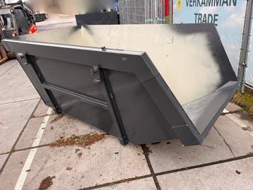9 kuub portaal container dik staal VDL puin bak ketting opna