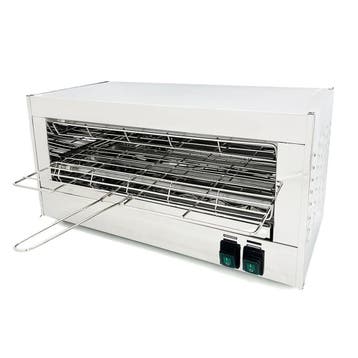 HCB Salamander grill - 49 cm - 2,4 kW - 230V - RVS, Verzenden, Nieuw in verpakking, Fornuis, Frituur en Grillen