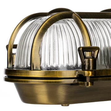 Bailey Scheepslamp Ahoi E27 Alu Brons Ovaal IP64, Ophalen of Verzenden, Nieuw