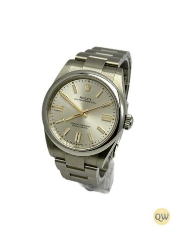 Rolex Oyster Perpetual 41, Staal, Polshorloge, Ophalen of Verzenden, Zo goed als nieuw