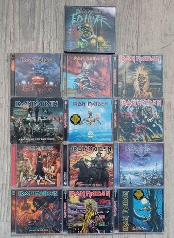 Iron Maiden - Collection of 13 x CDs including the CD-Rom PC, Nieuw in verpakking
