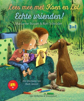 Echte vrienden! / Lees mee met Koen en Lot - Marianne Busser, Verzenden, Zo goed als nieuw, Marianne Busser