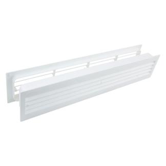 Badkamerrooster | Starx | 45.5 x 9 cm (2-delig, Wit), Verzenden, Nieuw