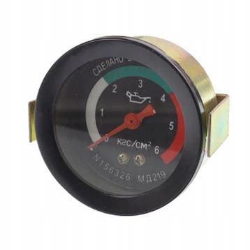 Olie Drukmeter Tot 6 Bar - Drukmeter - Oliedrukindicator - O, Ophalen of Verzenden