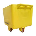 Geïsoleerde vleeskar ldpe, 200 liter, 4 rubberen wielen,, Zakelijke goederen, Kantoor en Winkelinrichting | Magazijn, Stelling en Opslag